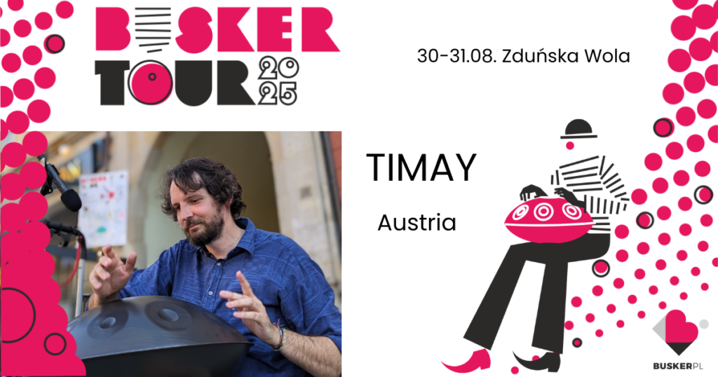 Handpan musician TIMAY