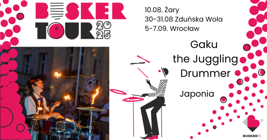 GAKU returns to Busker Tour festival