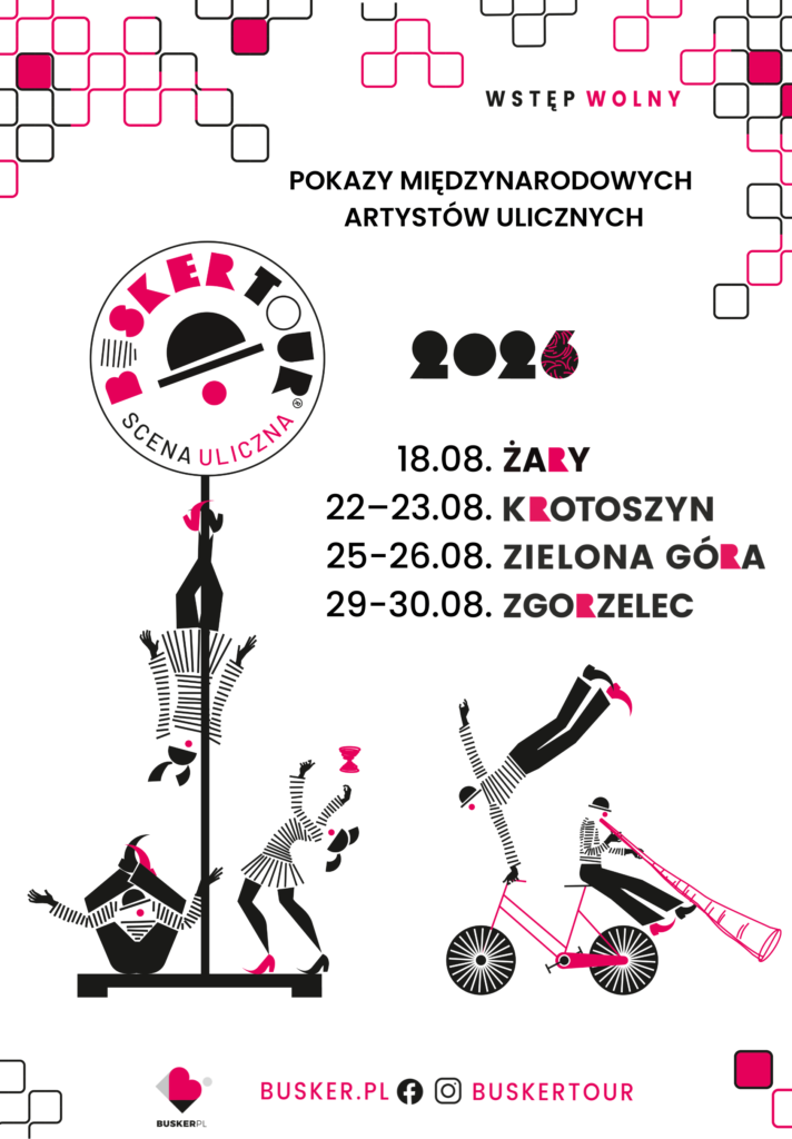 Daty i miasta festiwalu artystów ulicznych Busker Tour 2026 